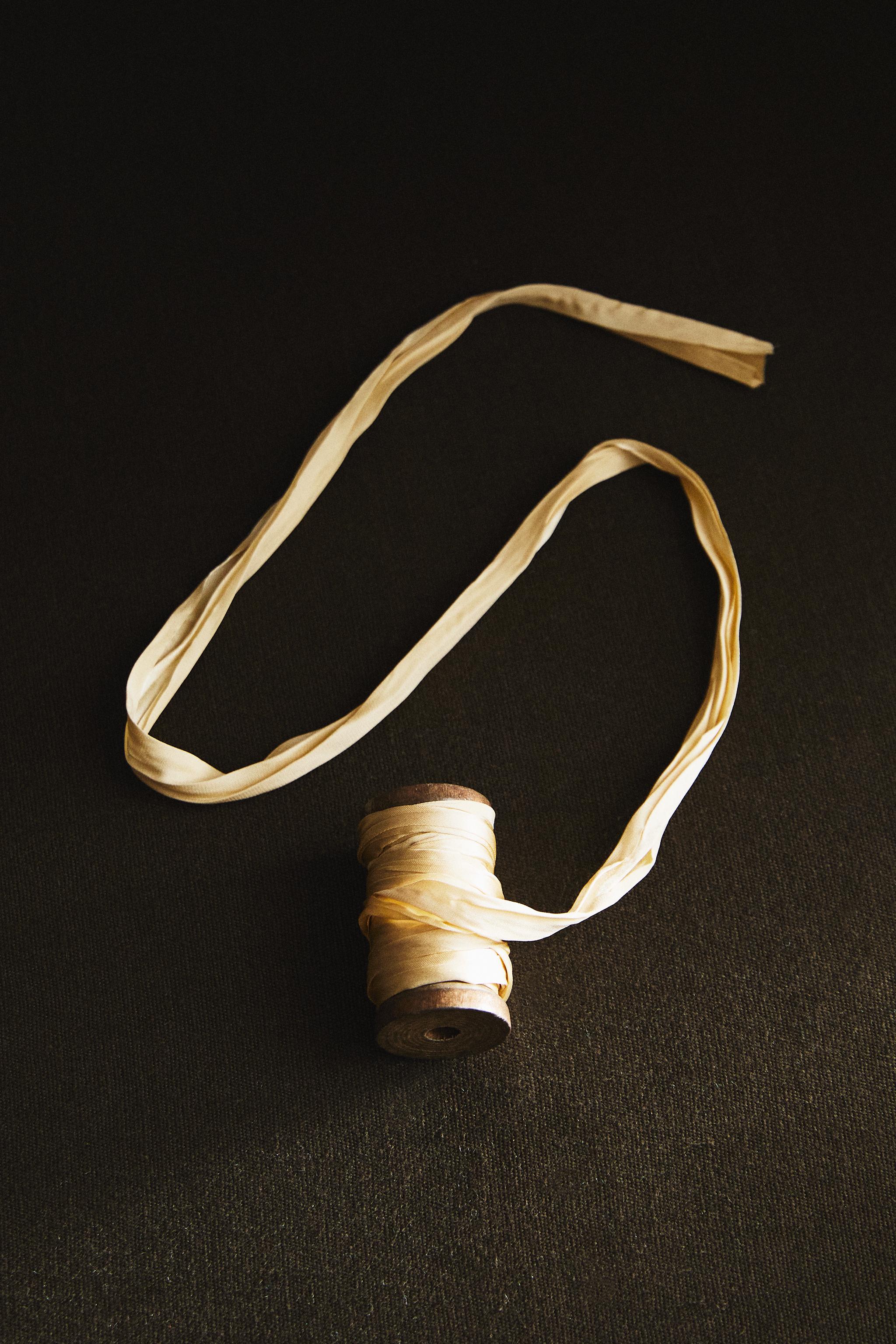 SILK CHRISTMAS GIFT RIBBON